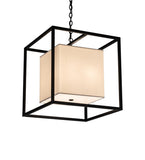 22"Sq Kitzi Box Pendant