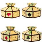 21"W Poker Face Pendant