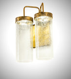 8"W Tryon 2 Lt Wall Sconce