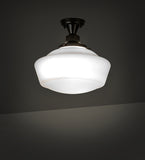 16"W Revival Schoolhouse Flushmount