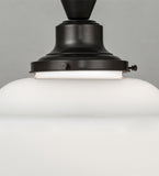 16"W Revival Schoolhouse Flushmount