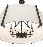 42"W Cilindro Structure Pendant