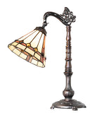 20"H Belvidere Bridge Arm Table Lamp