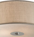 24"W Cilindro Flushmount