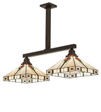 38.5"L Parker Poppy 2 Lt Island Pendant