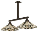 38.5"L Parker Poppy 2 Lt Island Pendant