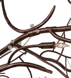 60"L Winter Solstice 11 Lt Oblong Chandelier