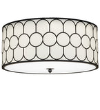 48"W Cilindro Homer Flushmount