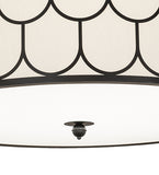 48"W Cilindro Homer Flushmount