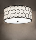 48"W Cilindro Homer Flushmount