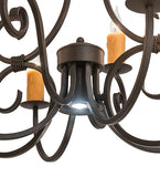 36"L Clifton 8 Lt Chandelier