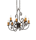 36"L Clifton 8 Lt Chandelier