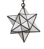 12"W Moravian Star Pendant
