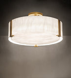 18"W Cilindro Bartel Flushmount