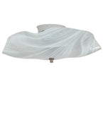 16"W Atelier Swirl Glass Organic Flushmount