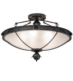 32"W Arabesque Semi-Flushmount