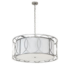 42"W Cilindro Hoops Pendant