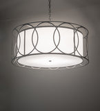 42"W Cilindro Hoops Pendant