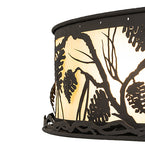 45"W Whispering Pines W/Downlights Chandel-Air