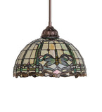 12"W Tiffany Dragonfly Pendant