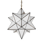 24"W Moravian Star Pendant