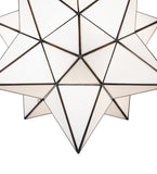 24"W Moravian Star Pendant