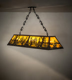 72"L Tall Pines Oblong Island/Billiard Pendant