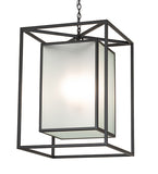 24"Sq Kitzi Box Pendant