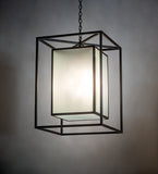 24"Sq Kitzi Box Pendant