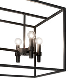 32"L Kitzi 8 Light Island Pendant