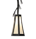 8"W Lone Pine Mini Pendant