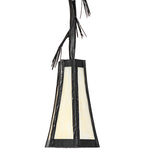 8"W Lone Pine Mini Pendant