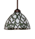 10"W Grand Tulip Medallion Pendant