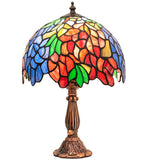 15"H Tiffany Laburnum Accent Lamp