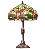 26"H Tiffany Hanginghead Dragonfly Table Lamp