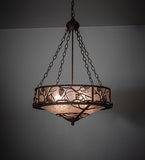 24"W Whispering Pines Inverted Pendant