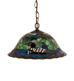 14"W Loon Pendant