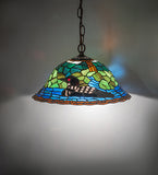 14"W Loon Pendant