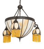33"W Gothic 3 Arm Chandelier