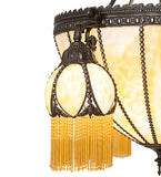 33"W Gothic 3 Arm Chandelier