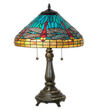 23"H Tiffany Dragonfly Table Lamp