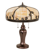 24"H Poplar Mission Table Lamp
