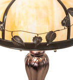 24"H Poplar Mission Table Lamp