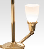 27"W Revival Oyster Bay Goblet 4 Lt Chandelier