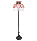 65"H Annabelle Fringed Floor Lamp