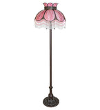 65"H Annabelle Fringed Floor Lamp