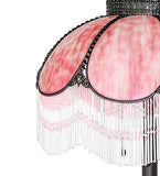 65"H Annabelle Fringed Floor Lamp