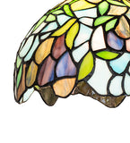 8"W Tiffany Wisteria Wall Sconce