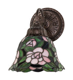 8"W Begonia Wall Sconce