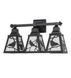 18"W Song Bird 3 Lt Vanity Light